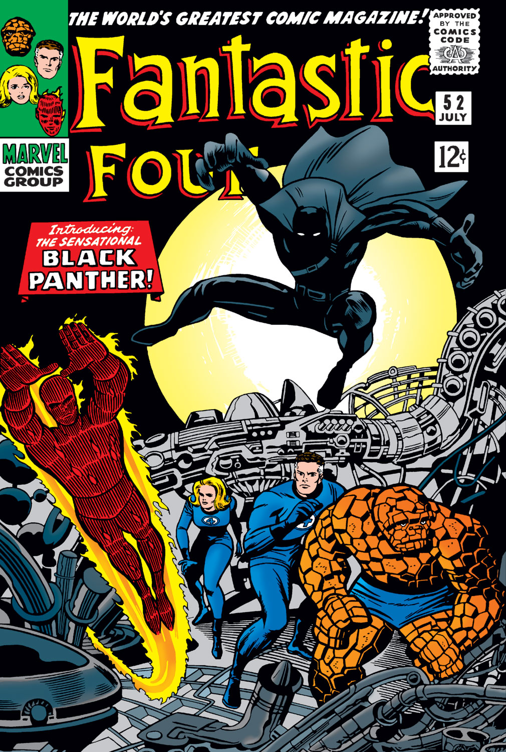 Portada Fantastic Four número 52