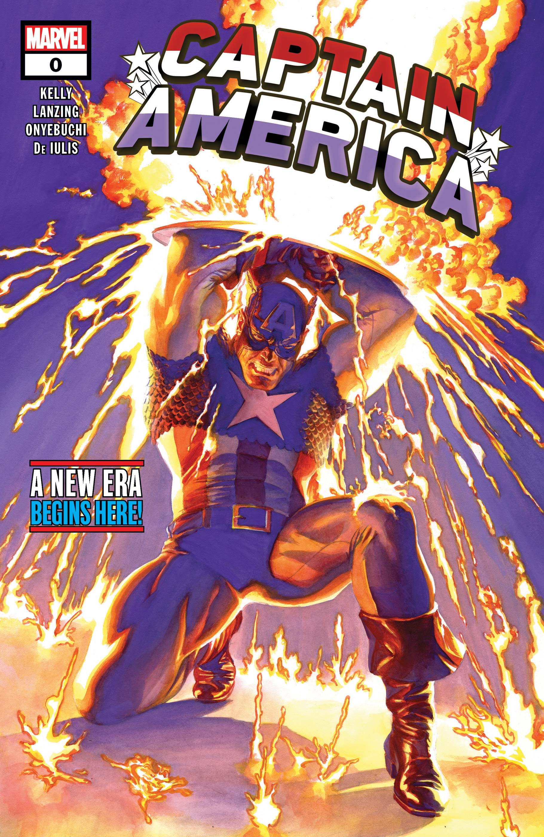 Portada Captain America número 100