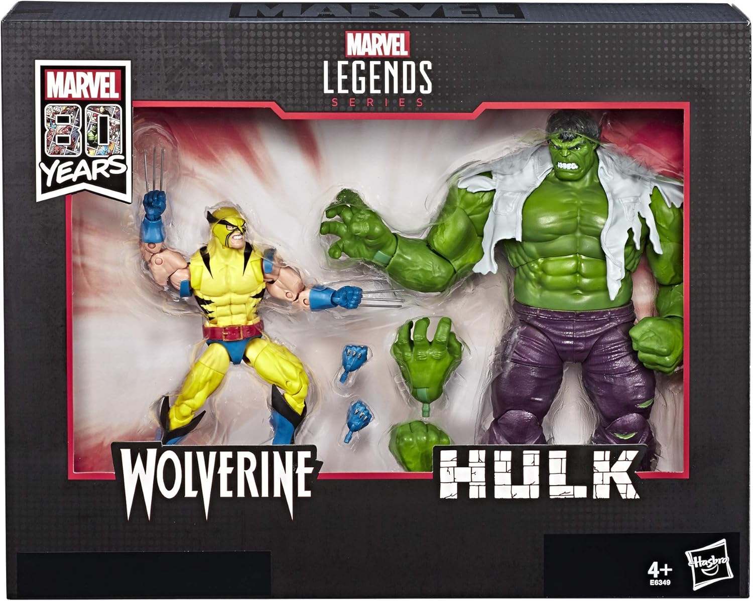 Set Marvel Legends Wolverine vs Hulk
