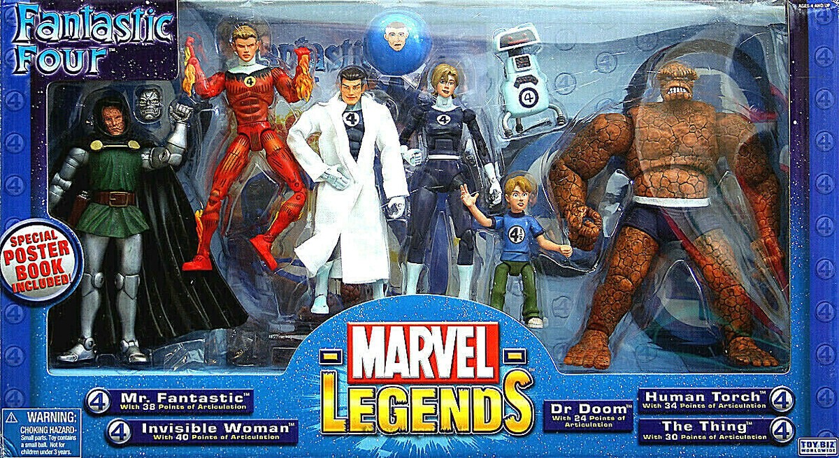 Set Marvel Legends Fantastic Four