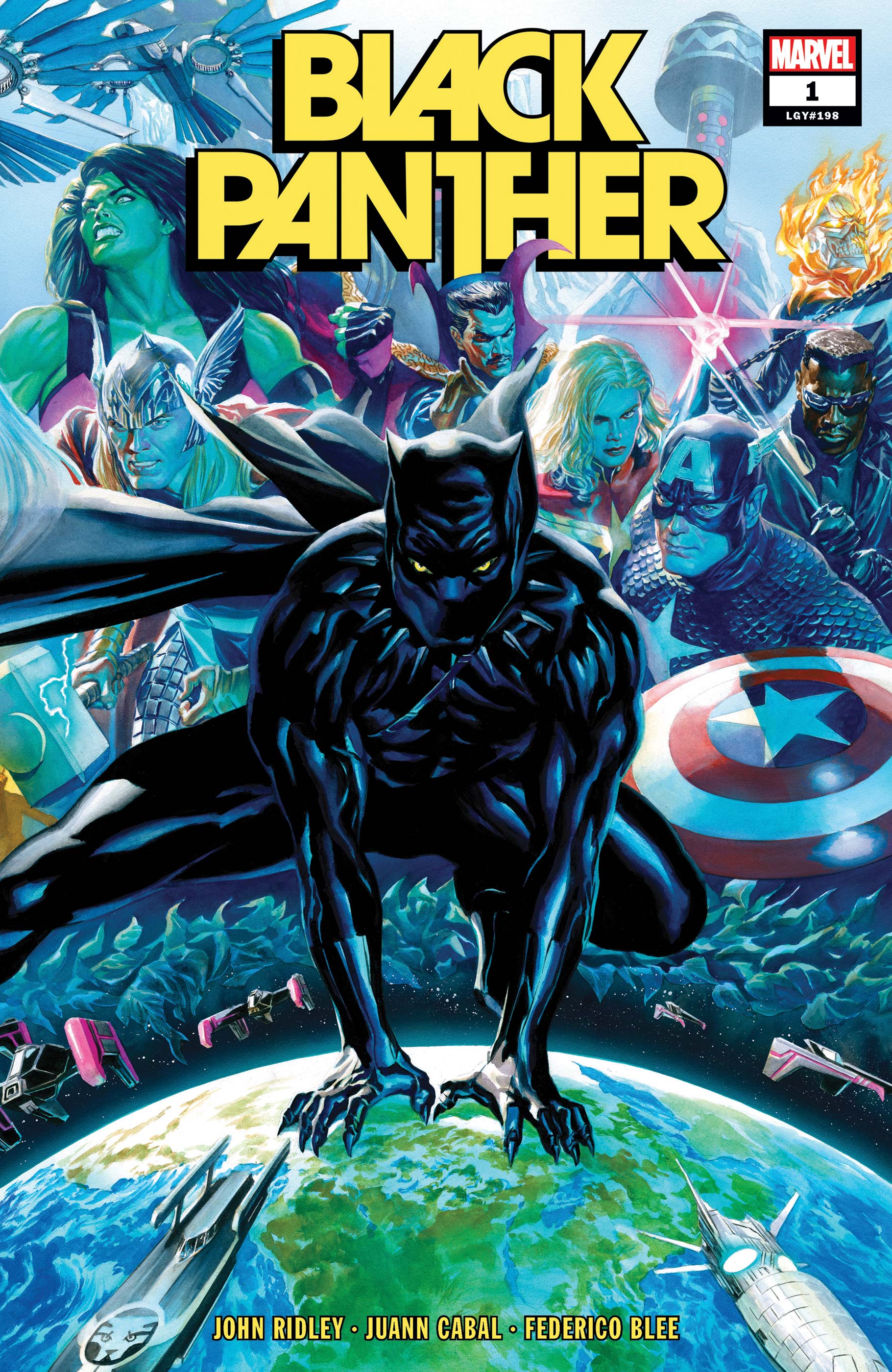 Portada Black Panther número 1